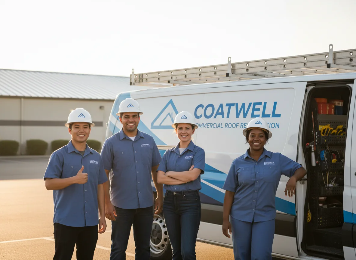 Commercial roof coating company in Lynnfield, MA